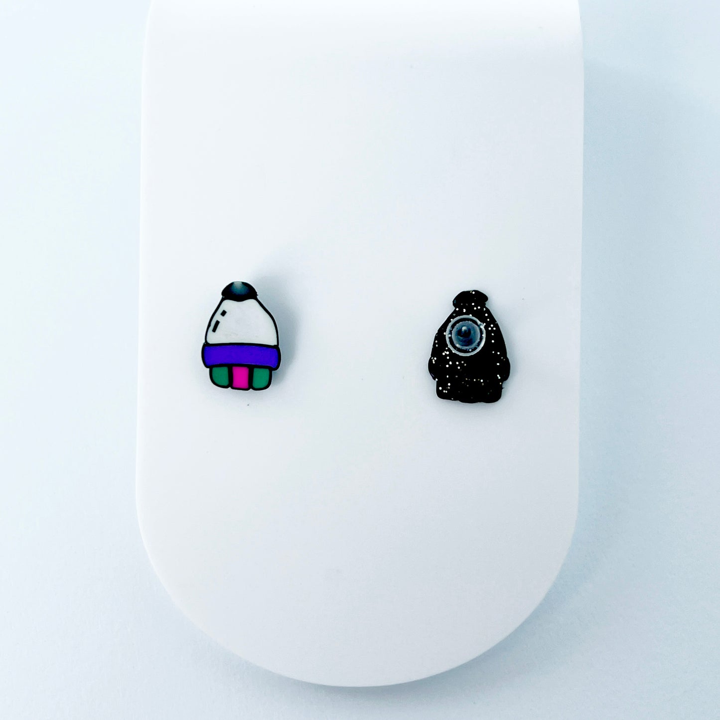 Rocket Ship Stud Earrings