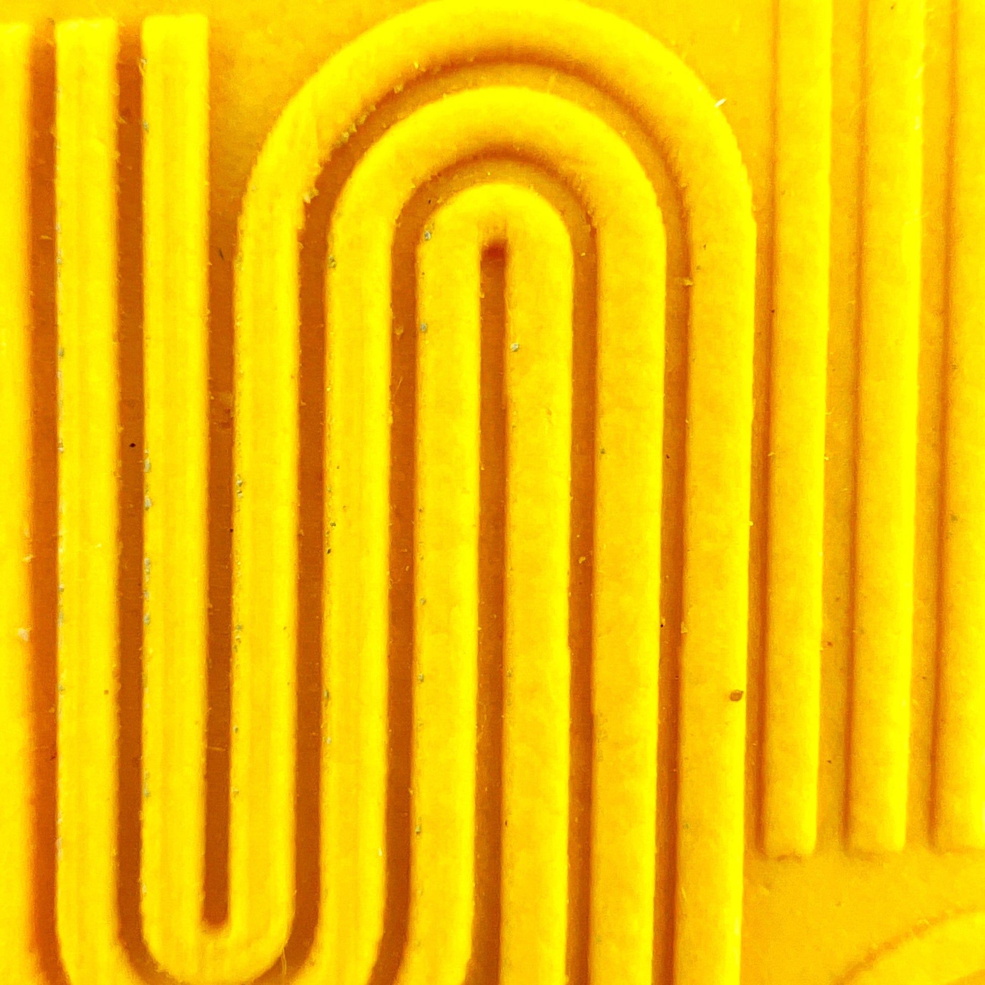 Bookmarks Yellow Curved Lines Short Curved Edge Bookmarks