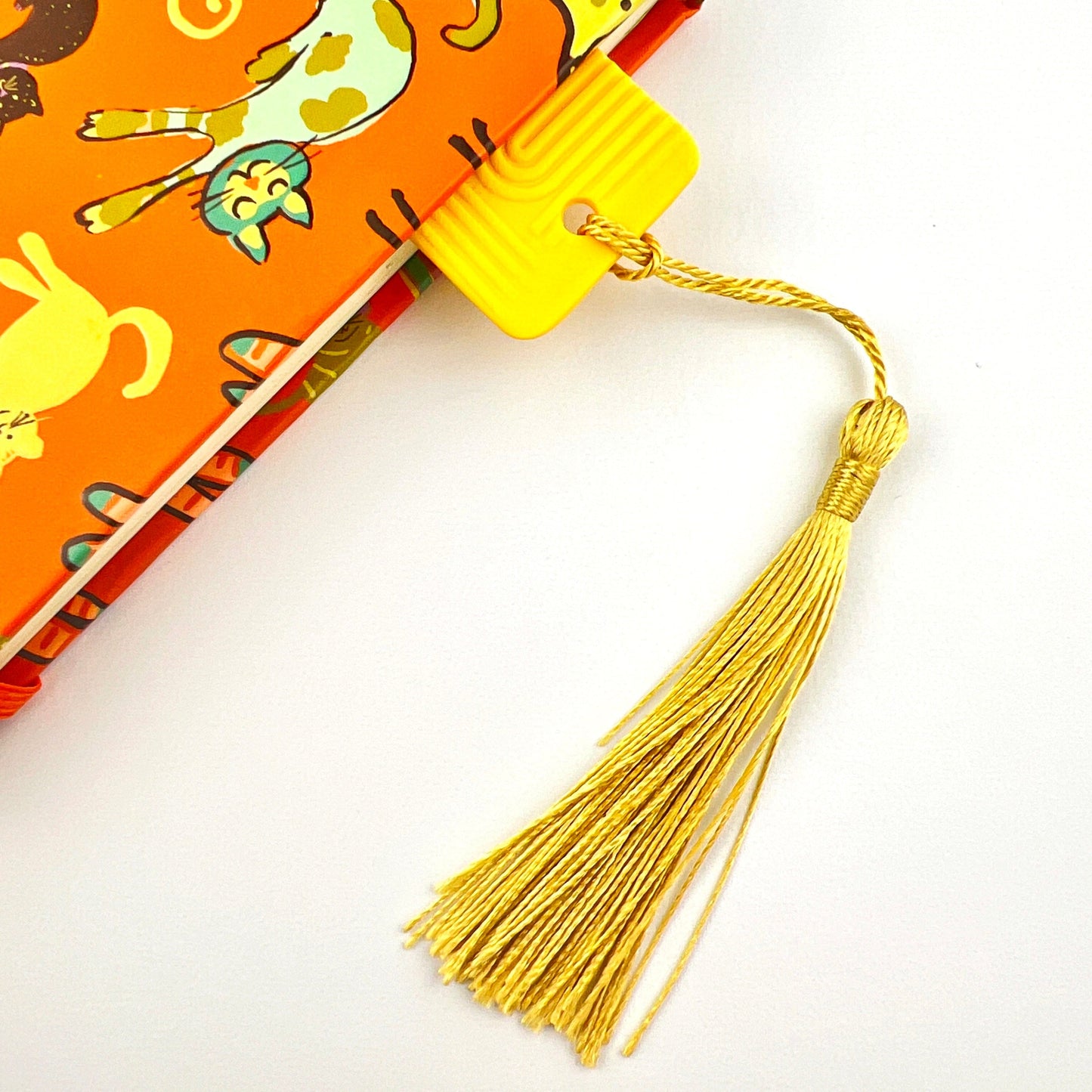 Bookmarks Yellow Curved Lines Short Curved Edge Bookmarks