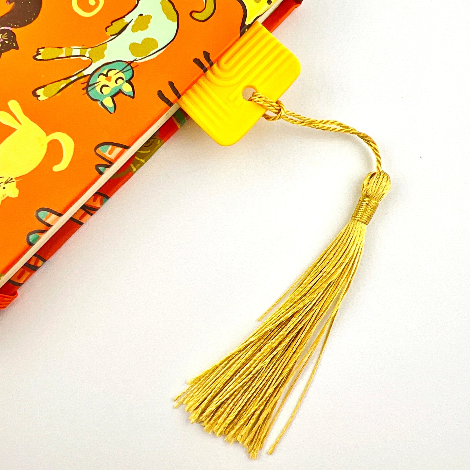 Bookmarks Yellow Curved Lines Short Curved Edge Bookmarks