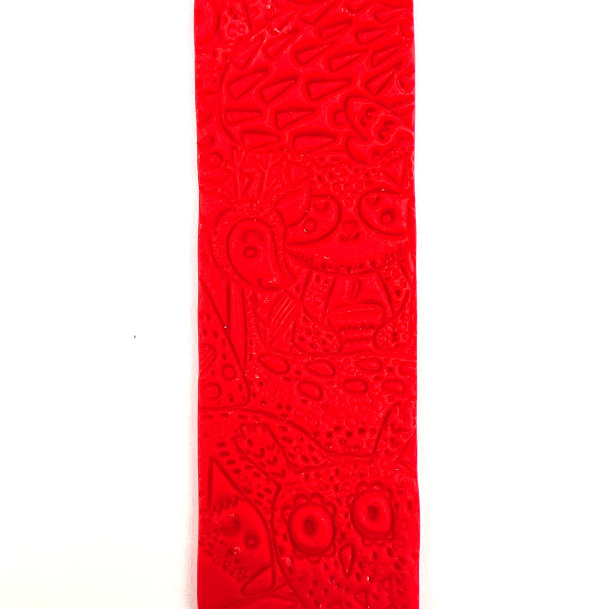 Bookmarks Red Orange Animals Short Pointed Top Bookmarks