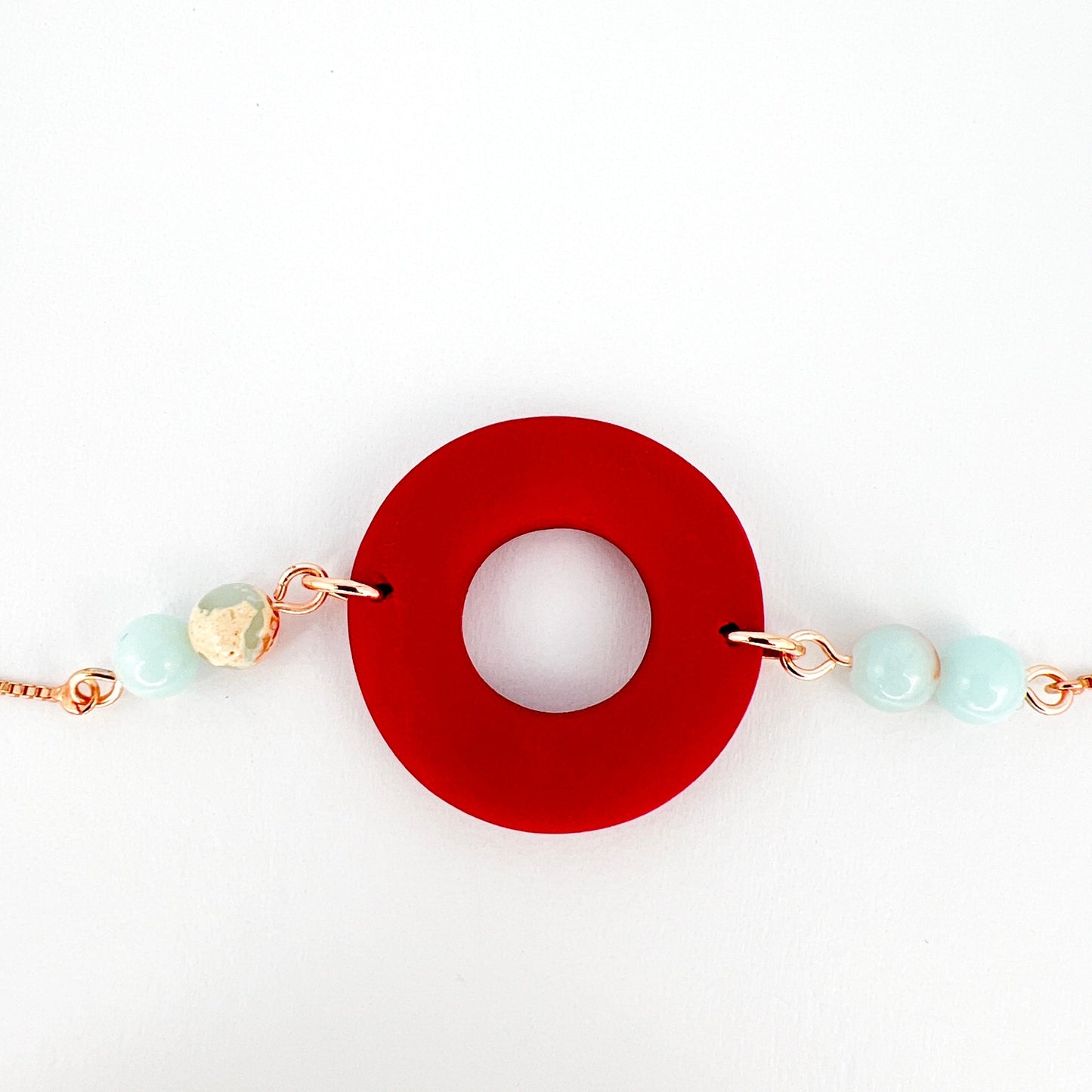 Bracelets Beaded Circle Adjustable Chain Bracelet