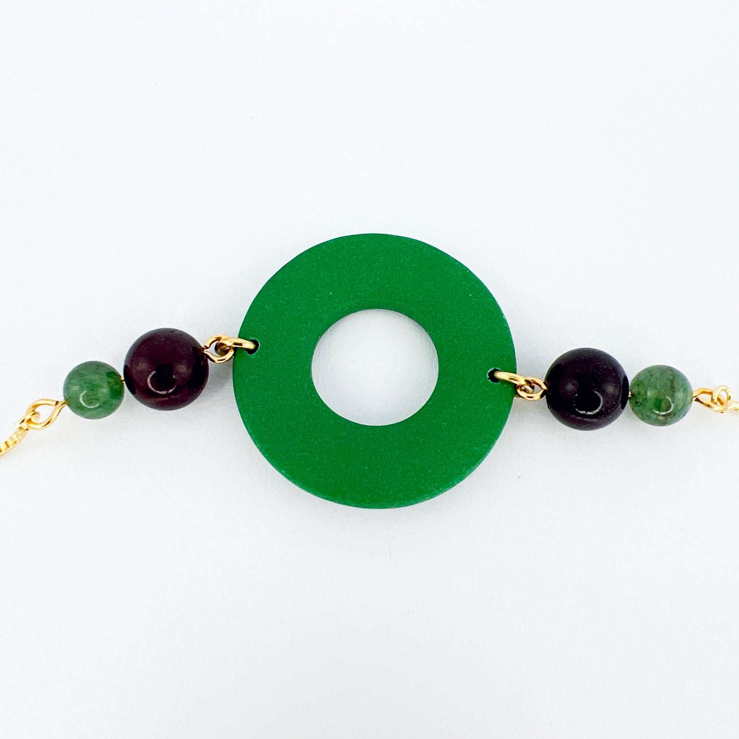 Bracelets Beaded Circle Adjustable Chain Bracelet