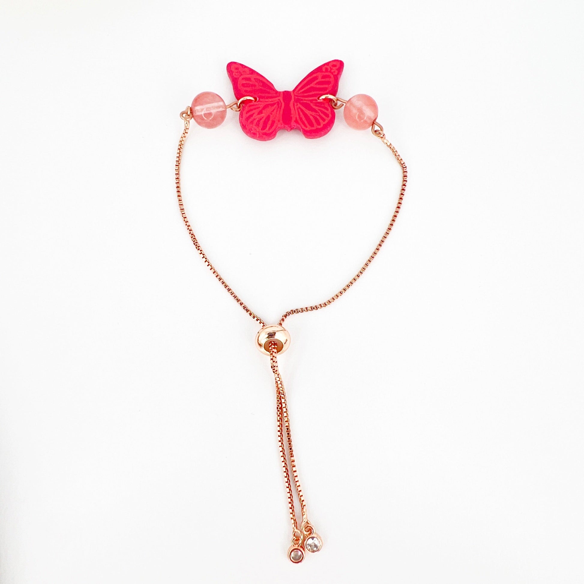 Butterfly Adjustable Chain Bracelet