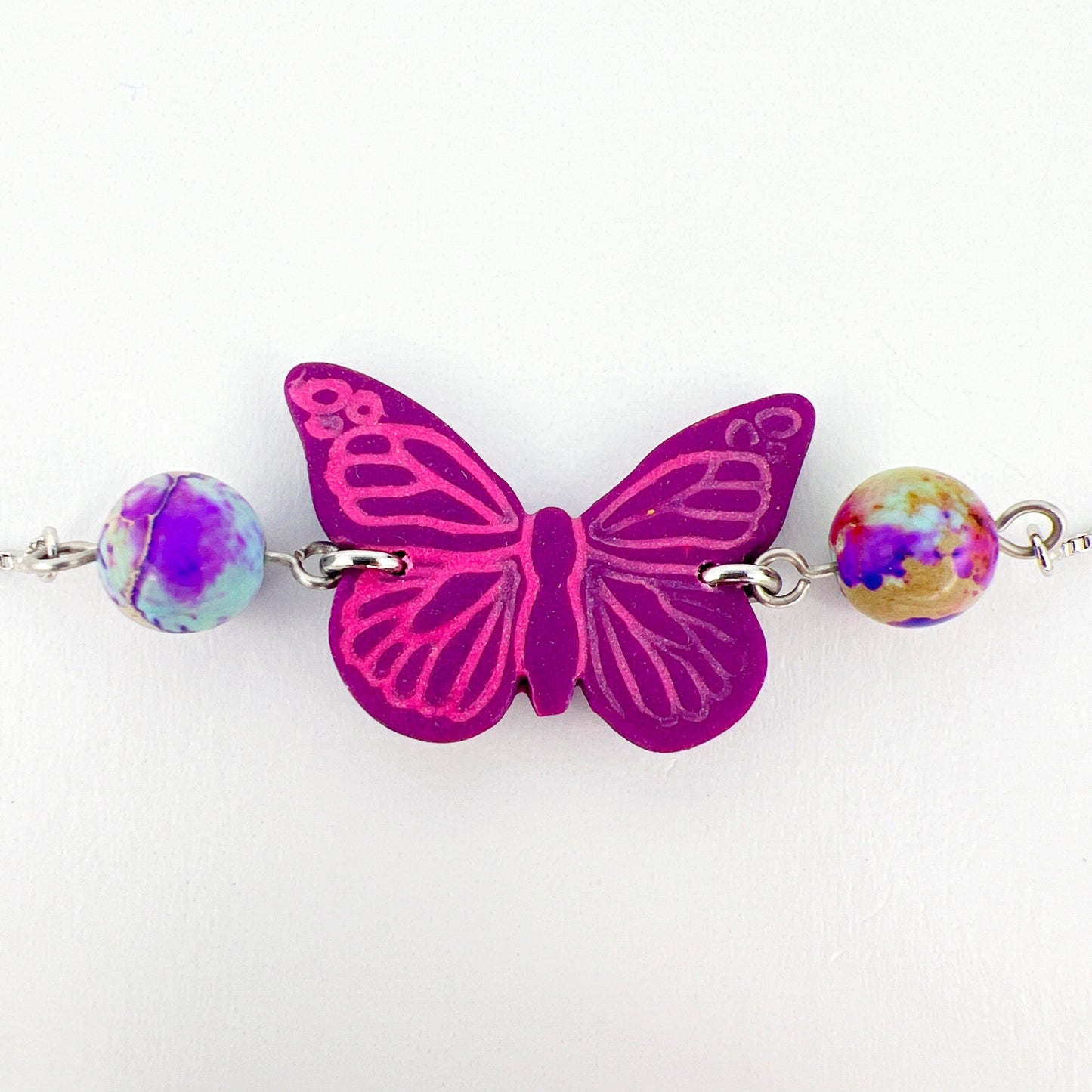 Butterfly Adjustable Chain Bracelet