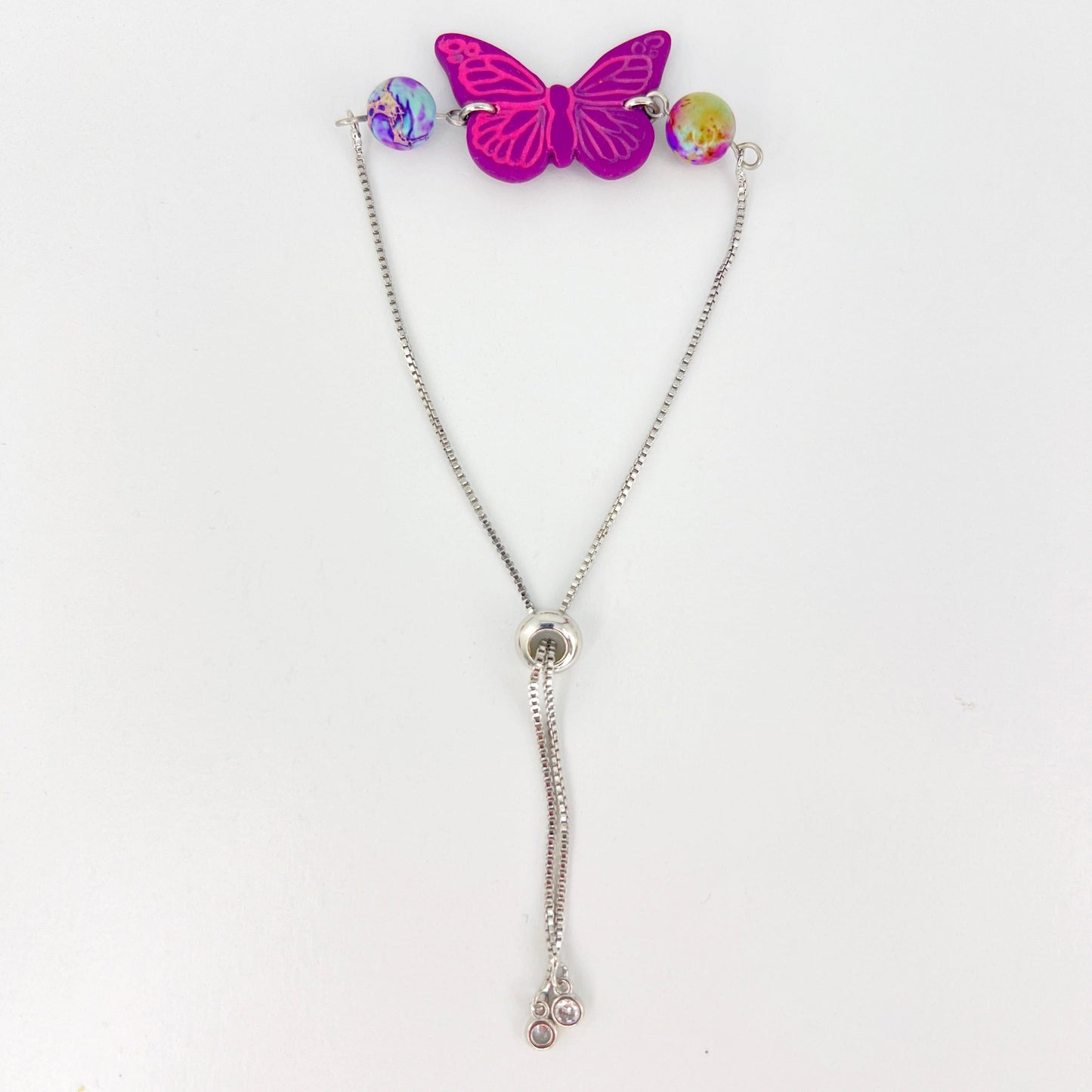 Butterfly Adjustable Chain Bracelet