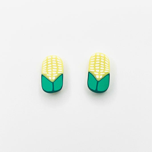 Earrings Corn Stud Earrings – Titanium or Plastic Posts