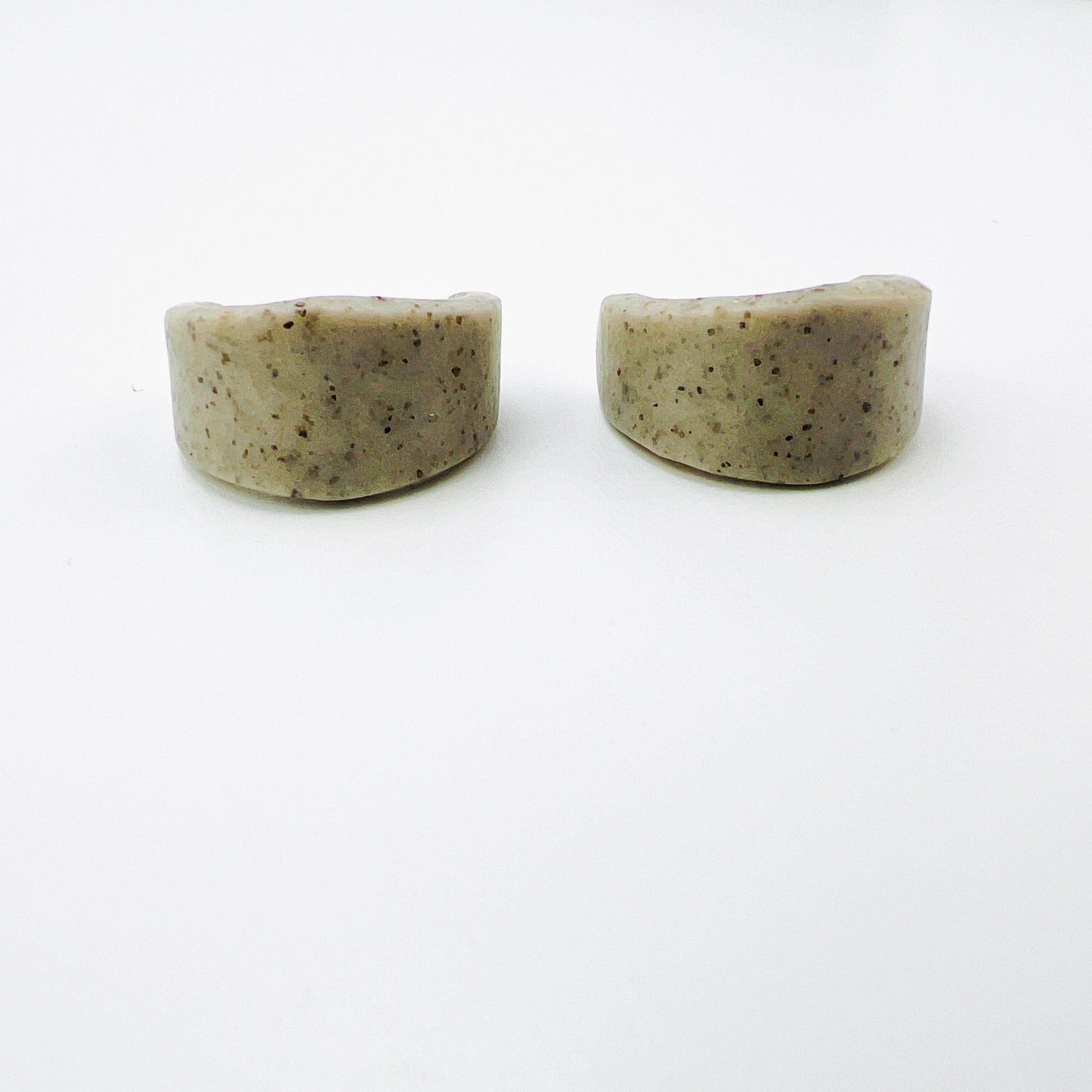Earrings Hexagon Mini Hoops (Huggies)
