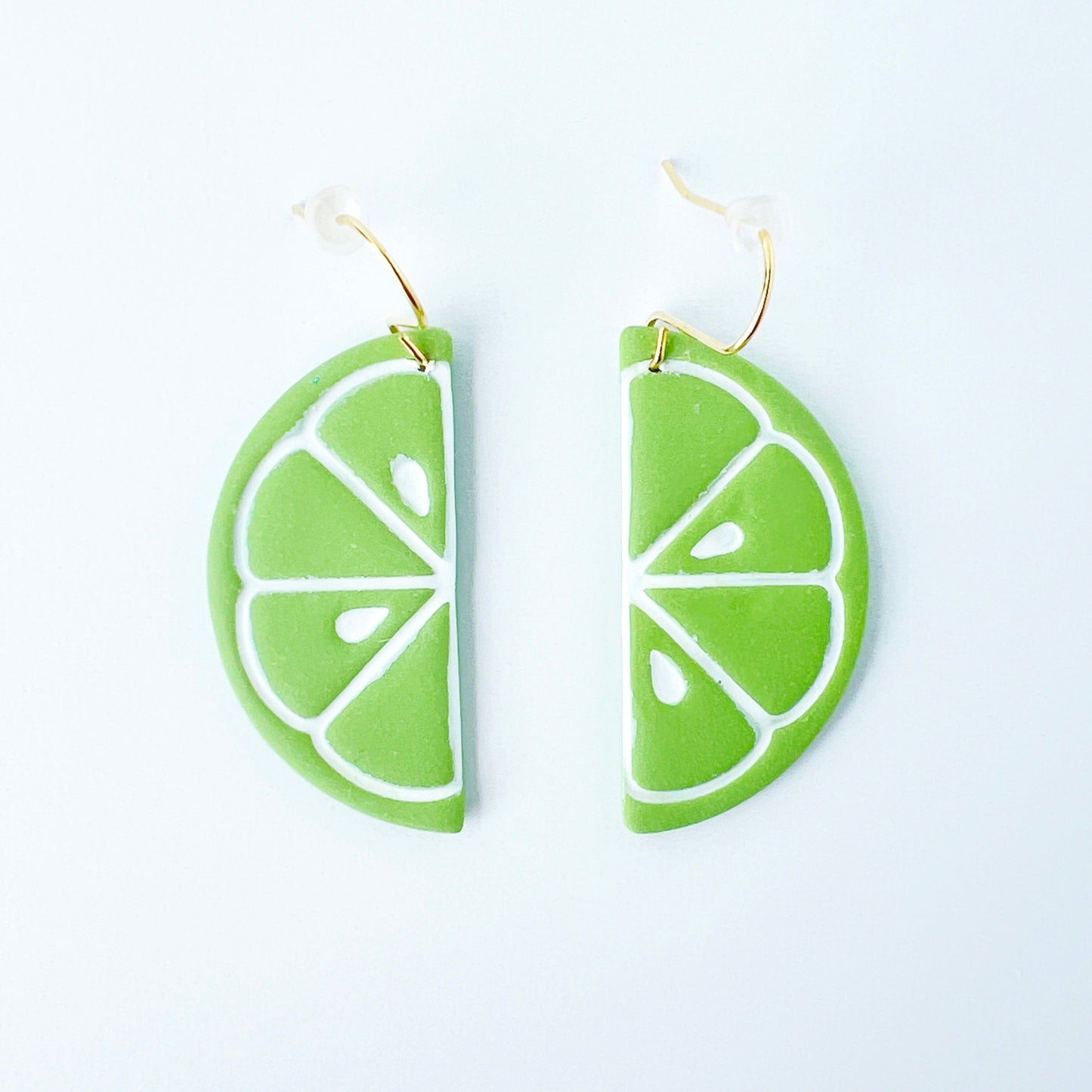 Earrings Lime Slice Earrings