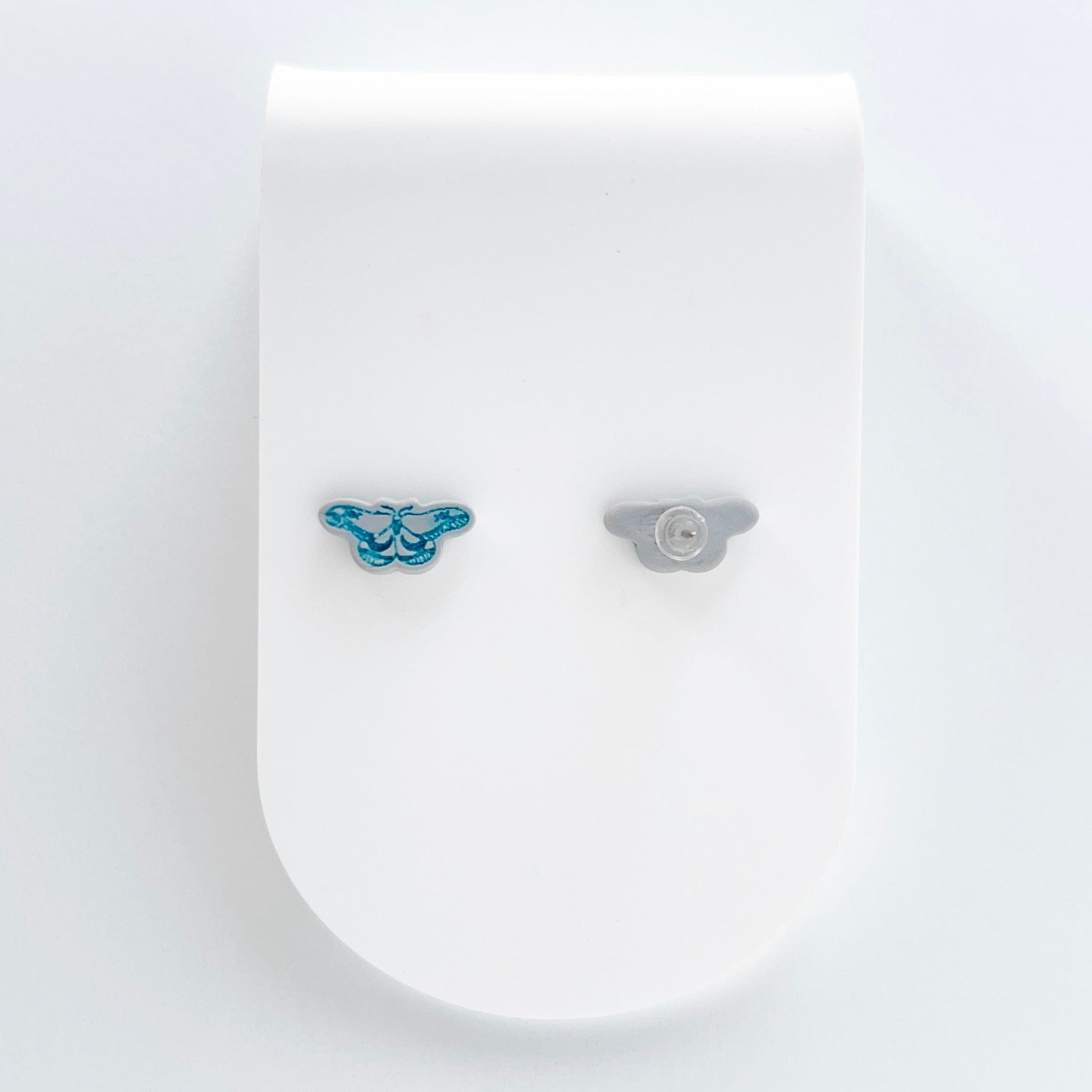 Earrings Moth Stud Earrings