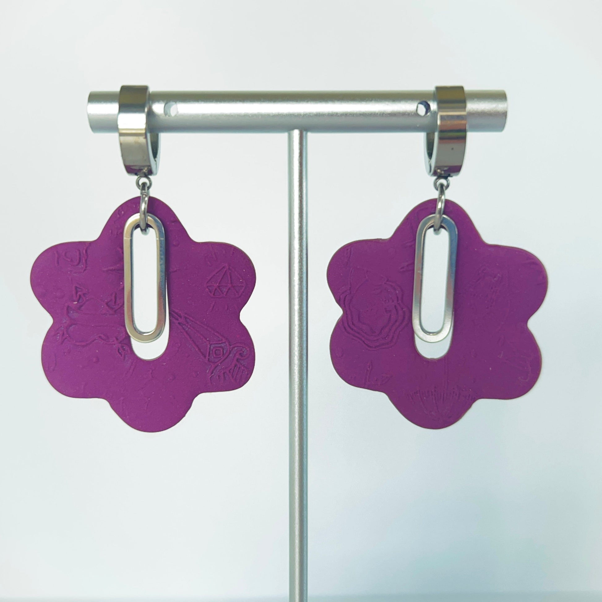 Earrings Purple Mystic Earrings