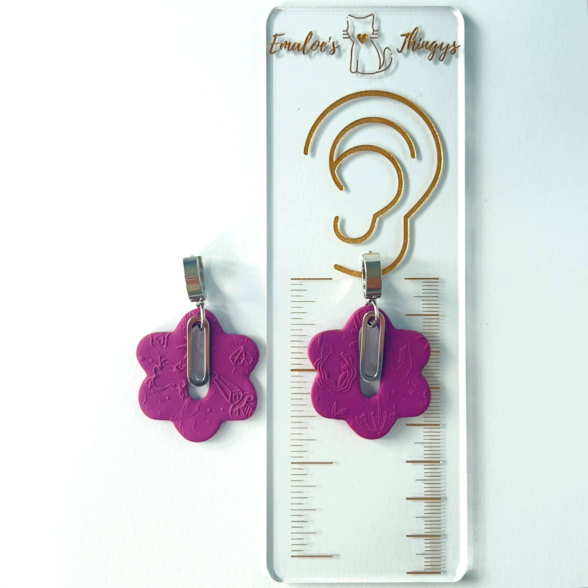Earrings Purple Mystic Earrings