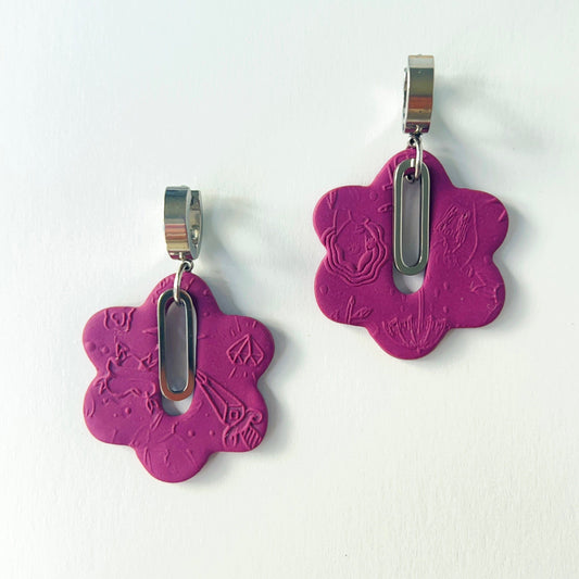 Earrings Purple Mystic Earrings