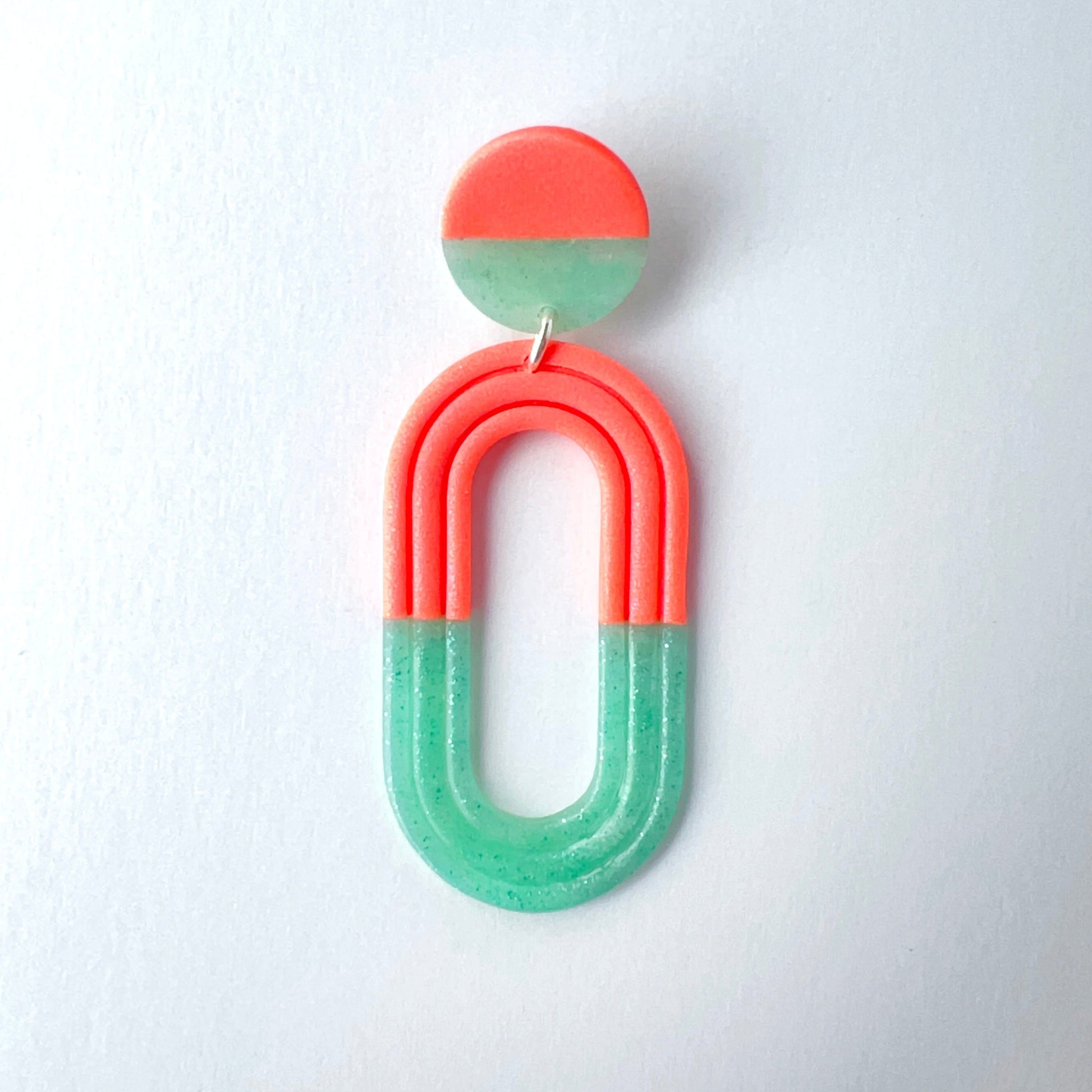 Earrings Retro Sherbet Polymer Clay Earrings