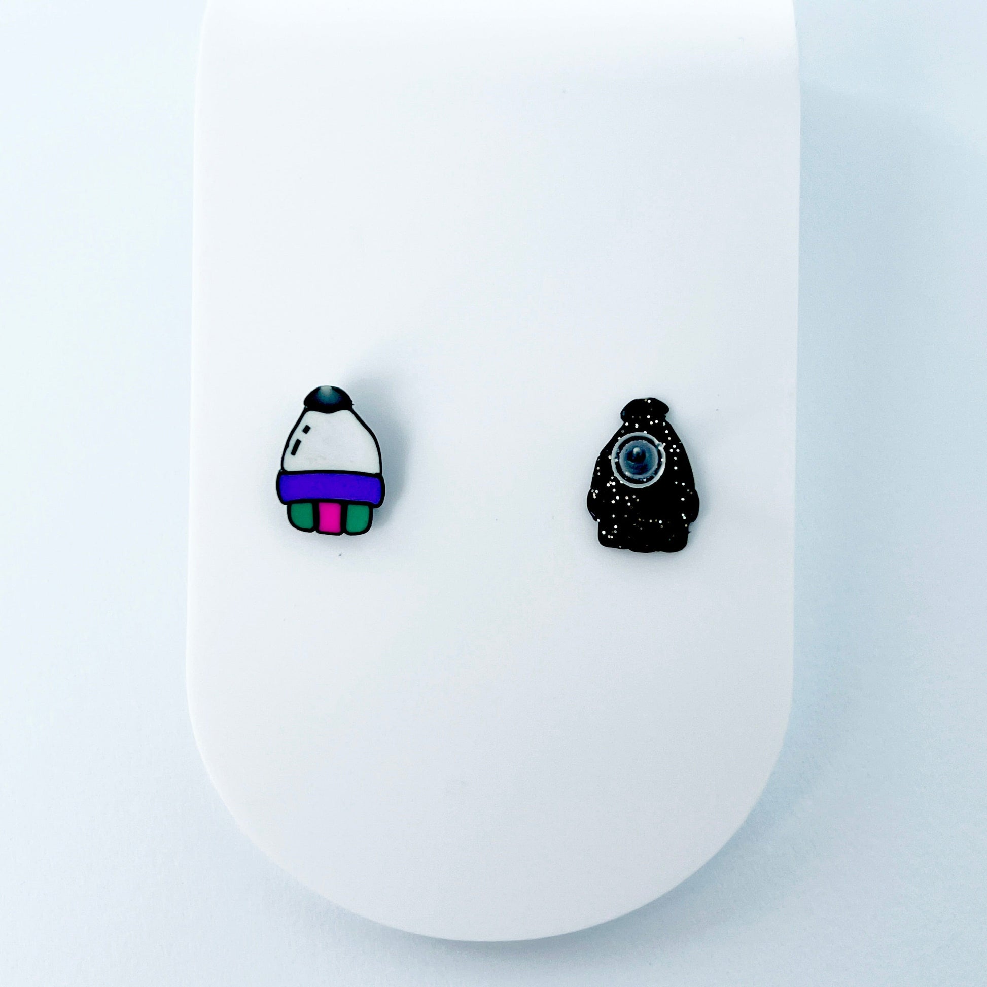 Earrings Rocket Ship Stud Earrings