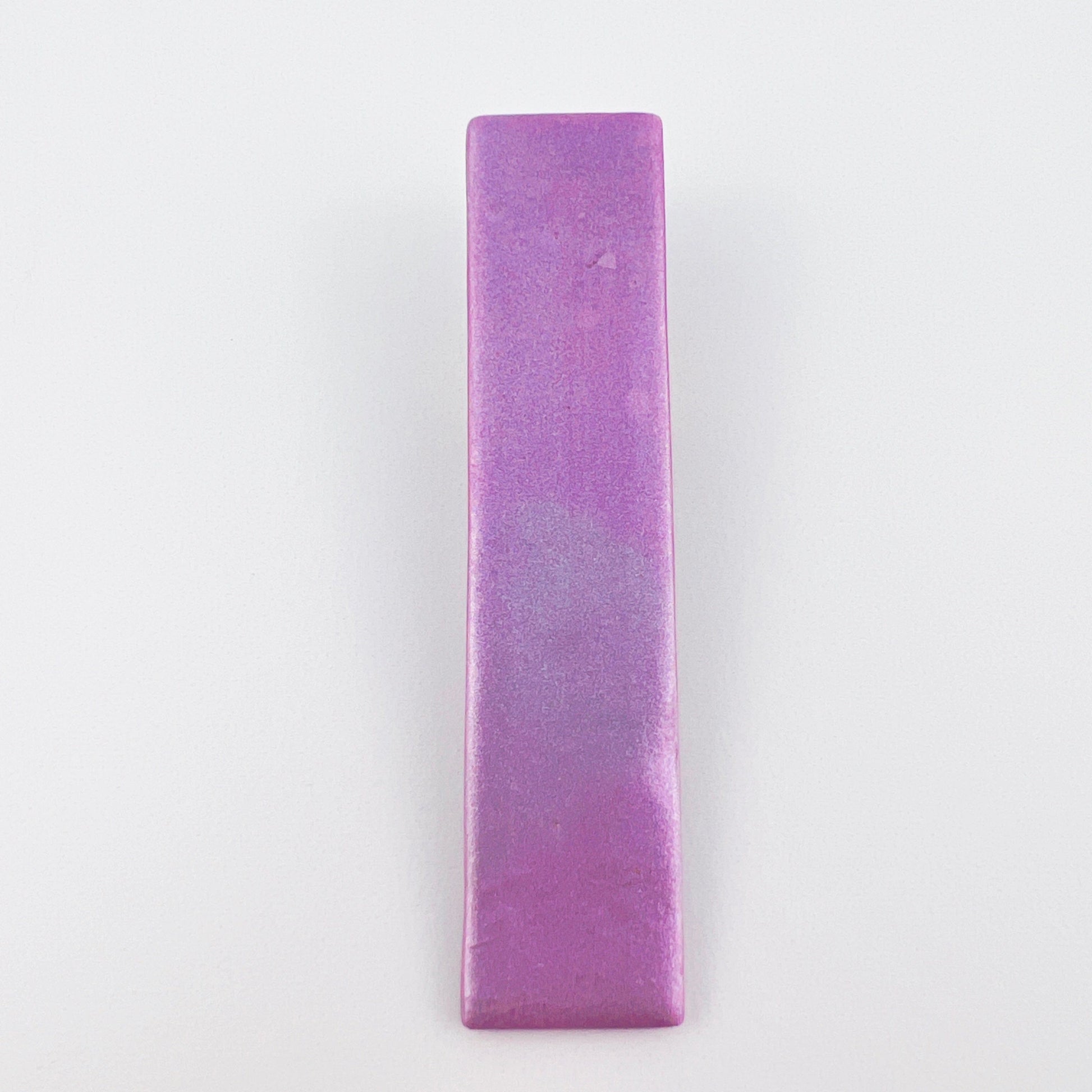 Hair Clip Purple Satin Rectangle Hair Clips