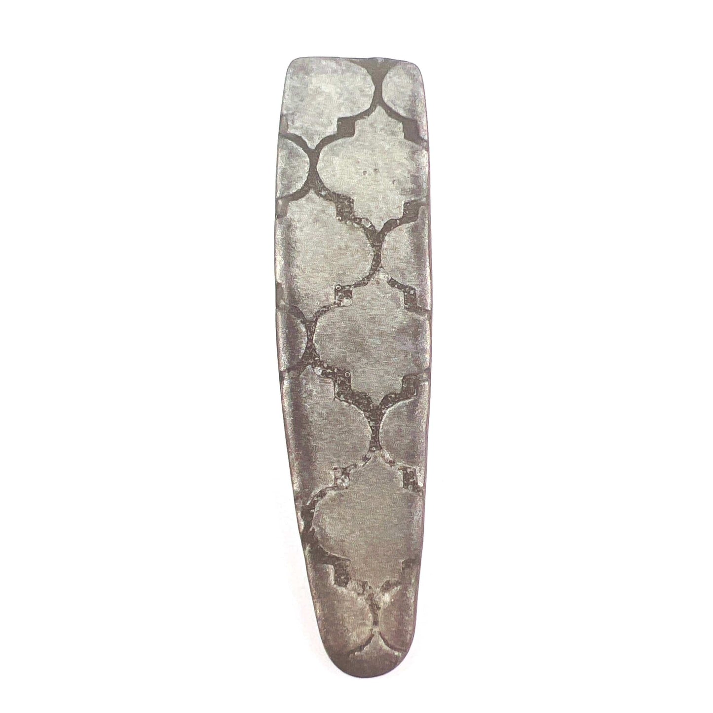 Hair Clip Gray Morrocan Tile Surfboard Hair Clips