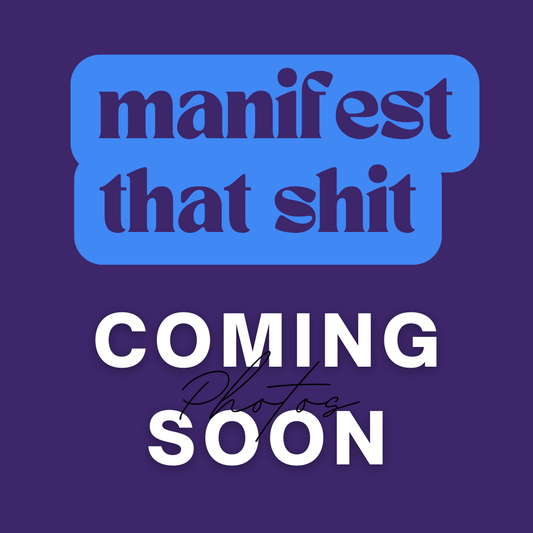 Magnets Blue Manifest That Shit Magnet