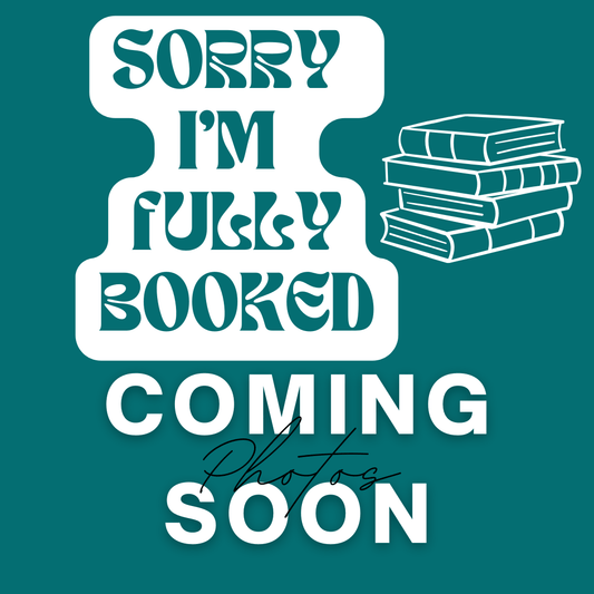 Magnets White 'Sorry I'm Fully Booked' Magnet