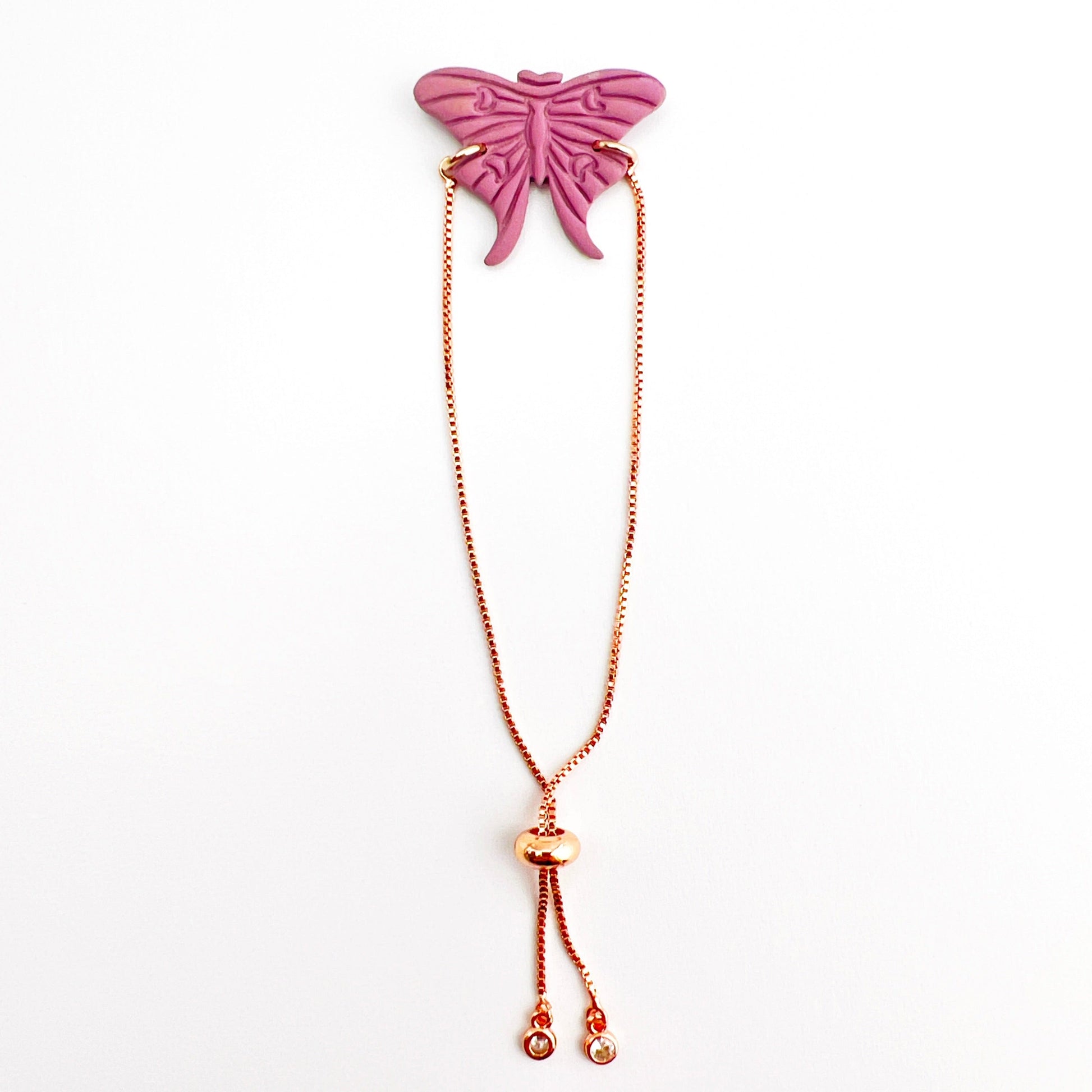 Moon Moth Adjustable Chain Bracelet