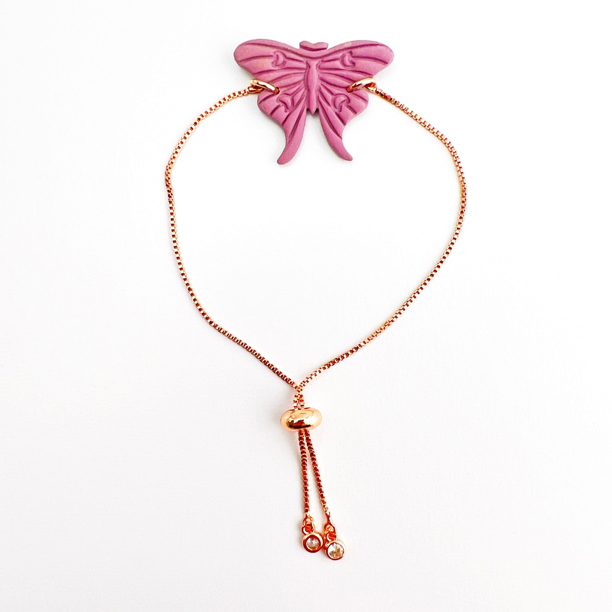 Moon Moth Adjustable Chain Bracelet
