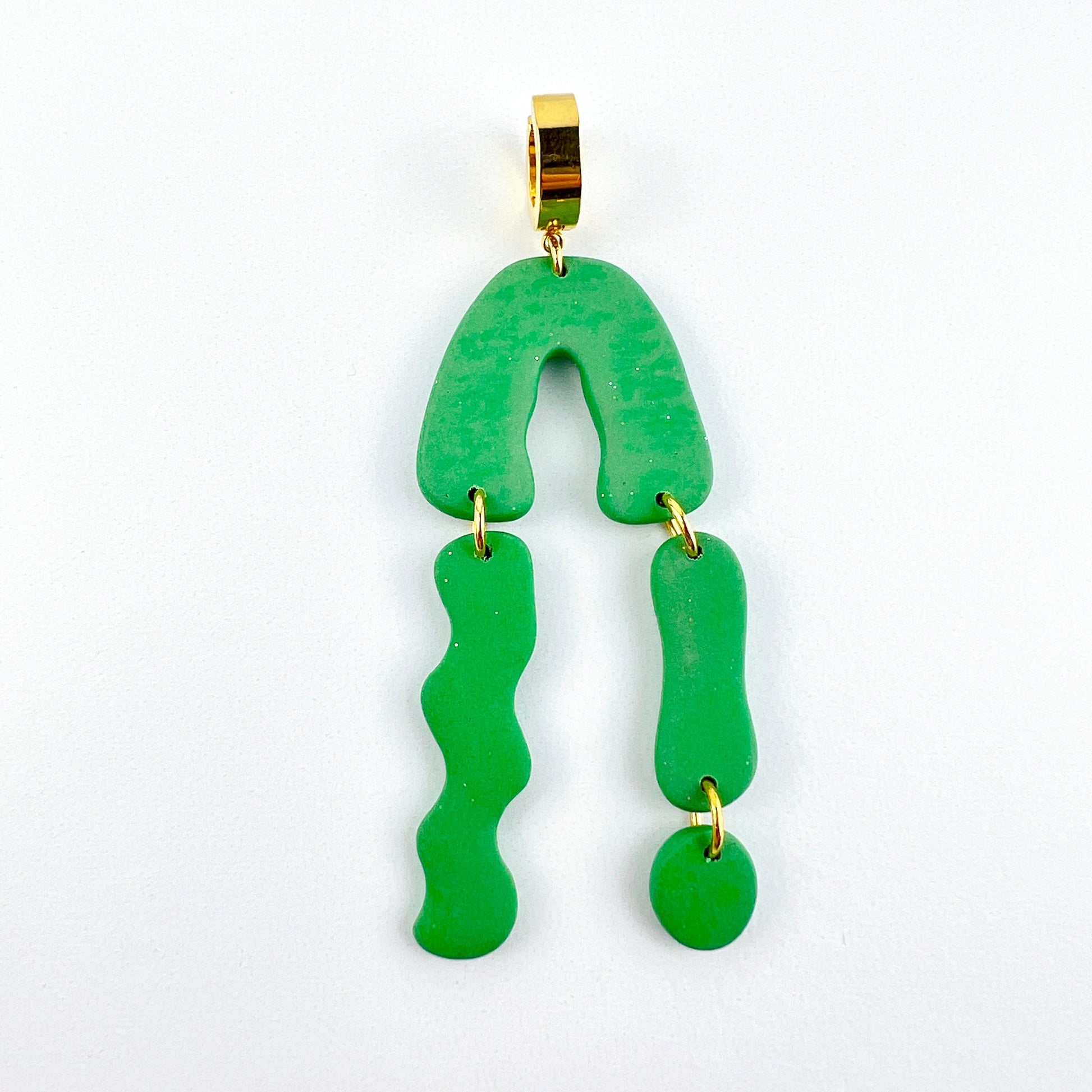 Squiggle Arch Earrings