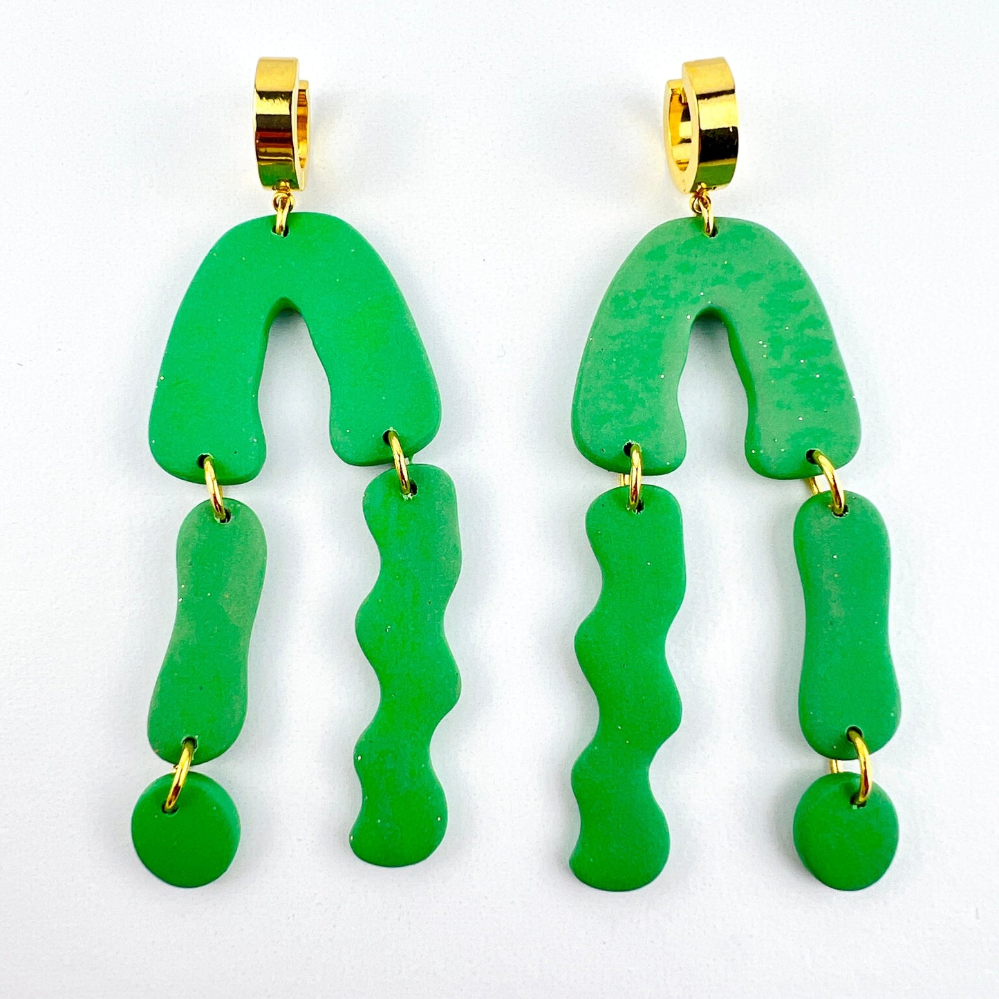 Squiggle Arch Earrings