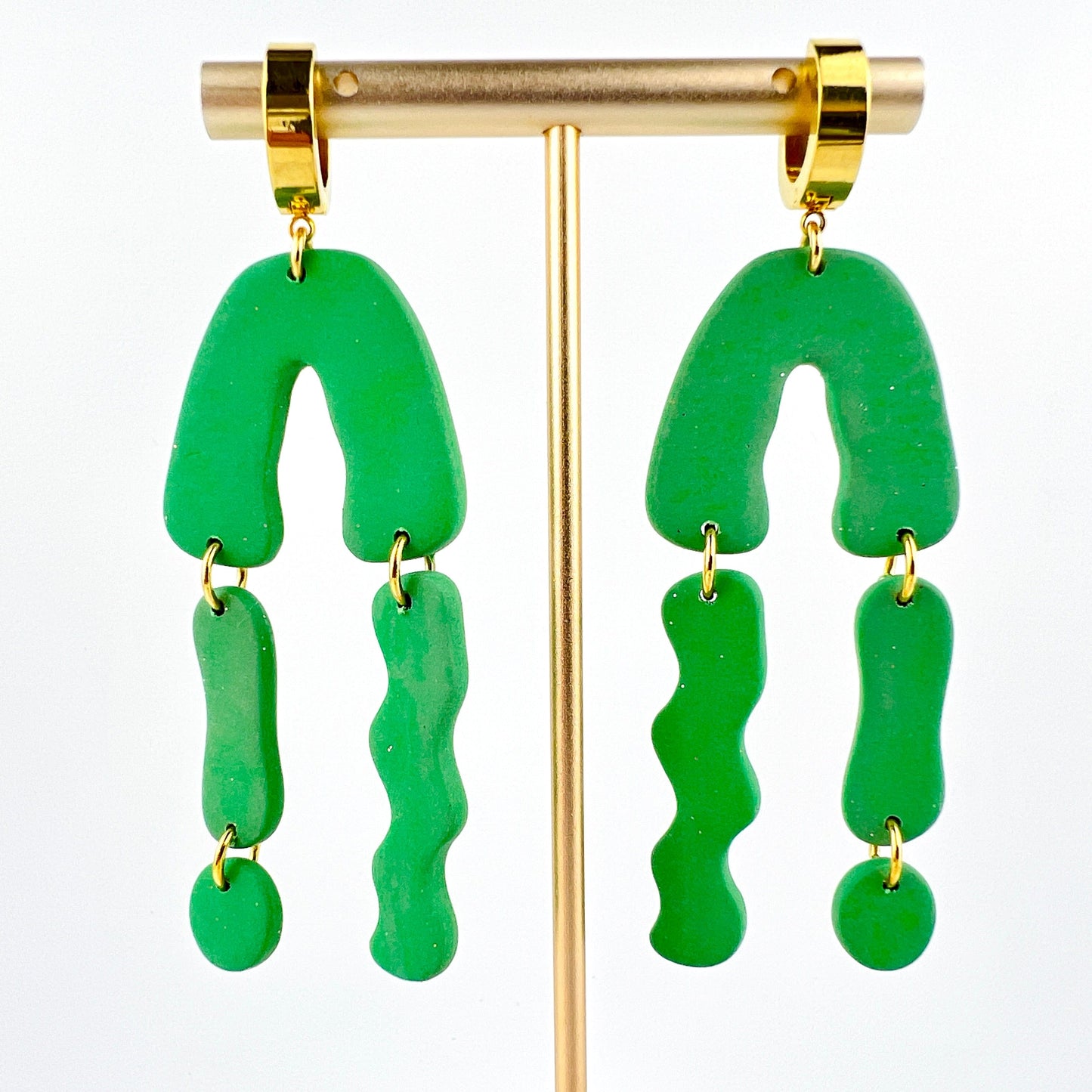 Squiggle Arch Earrings