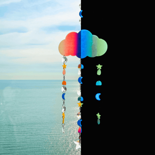Suncatchers Cloud Solar Glow Suncatcher