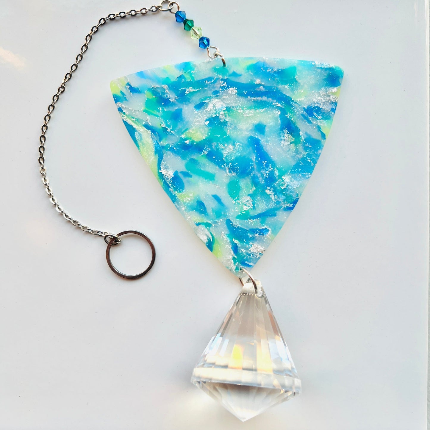 Suncatchers Curved Triangle Suncatcher