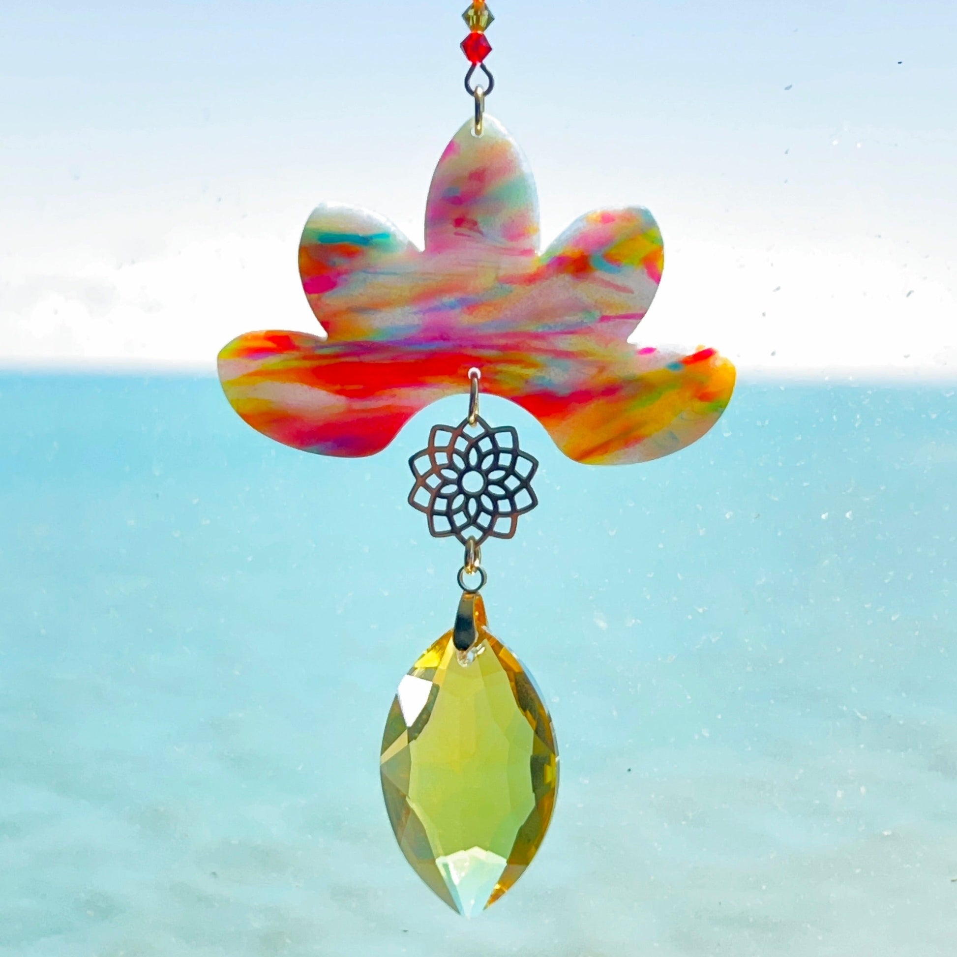 Suncatchers Floral Petal Suncatcher