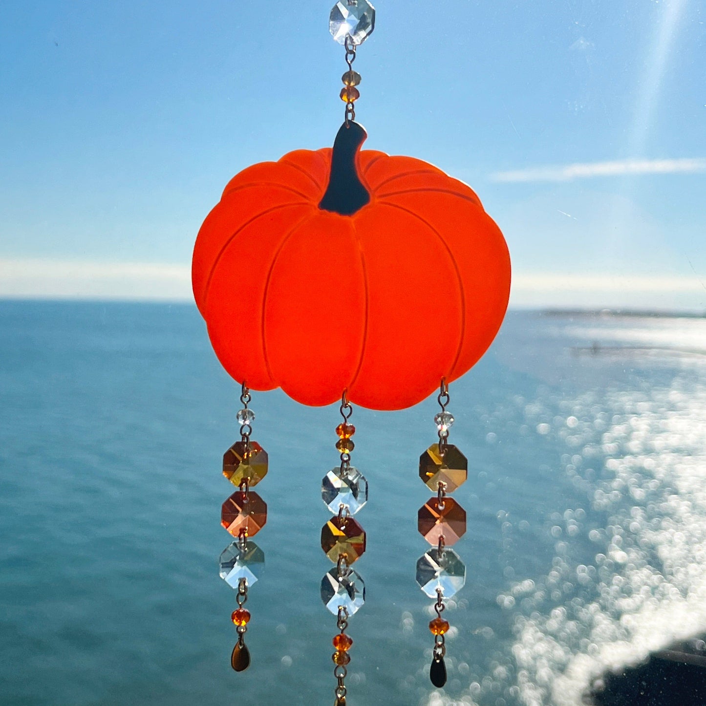 Suncatchers Pumpkin Suncatcher