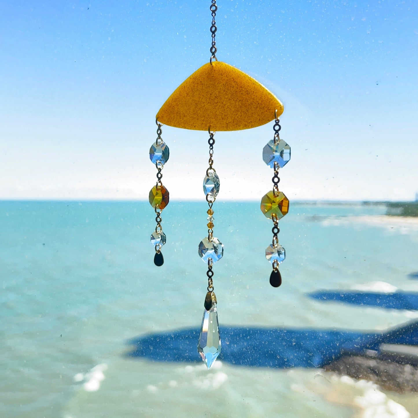 Suncatchers Wide Triangle Suncatcher