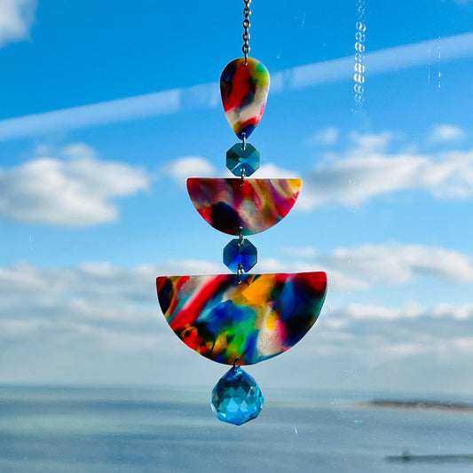Teardrop & Arches Suncatcher