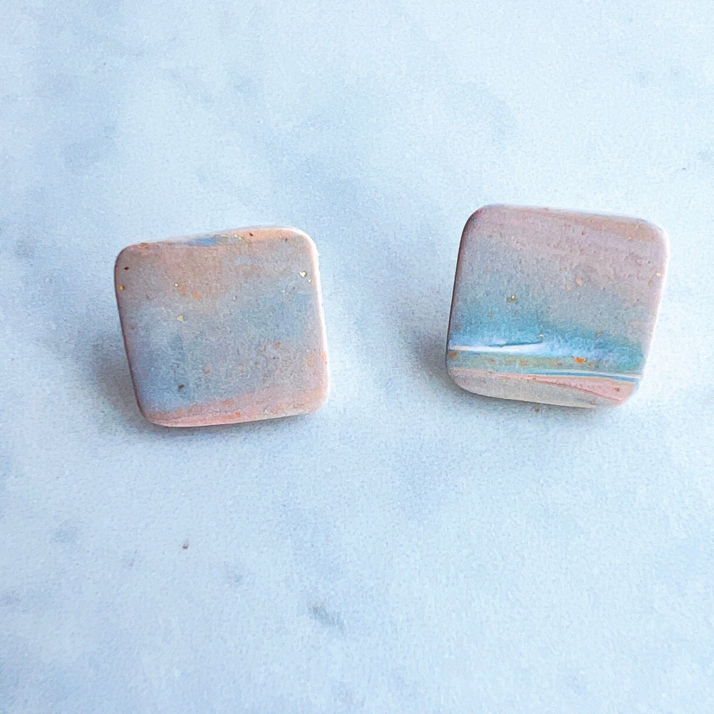 Earring Beach Square Stud Earrings