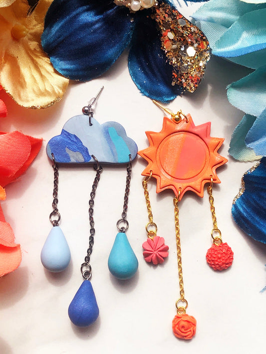 Earring Cloudy & Sunny Day Earrings