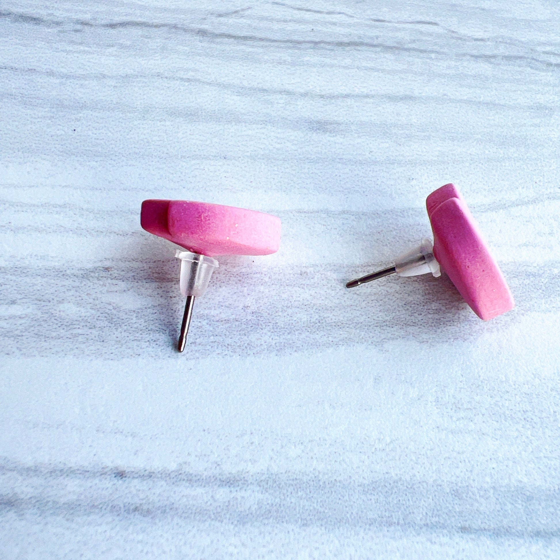 Earrings Pinkish Purple Tulip Stud Earrings