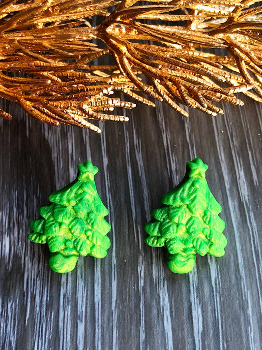 Earrings Christmas Tree Stud Earrings