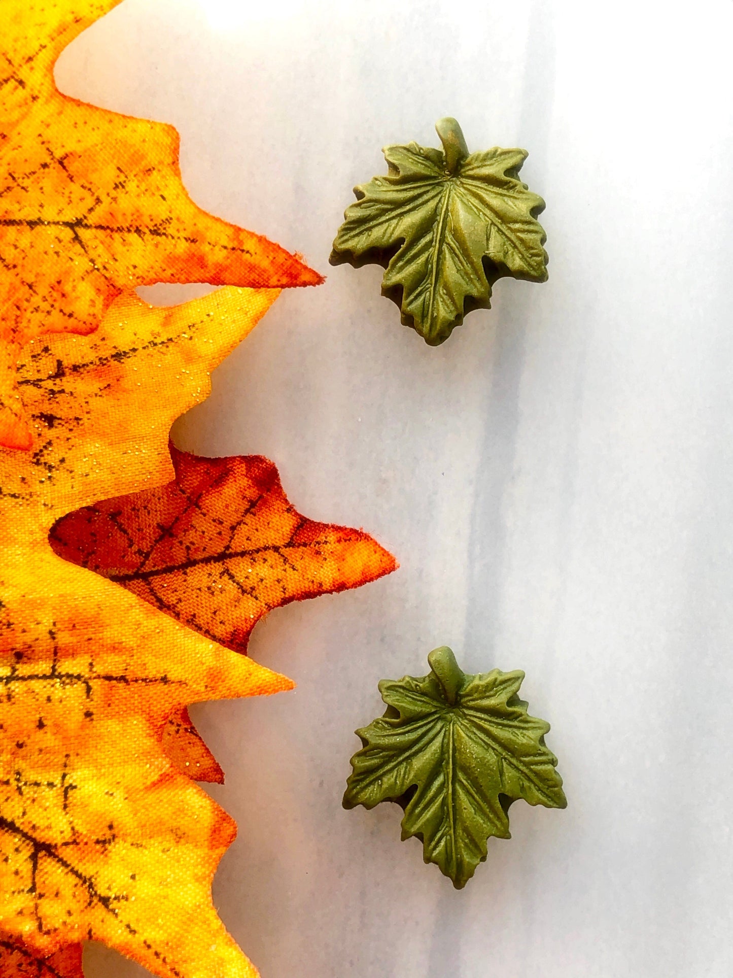 Earrings Maple Leaf Stud Earrings