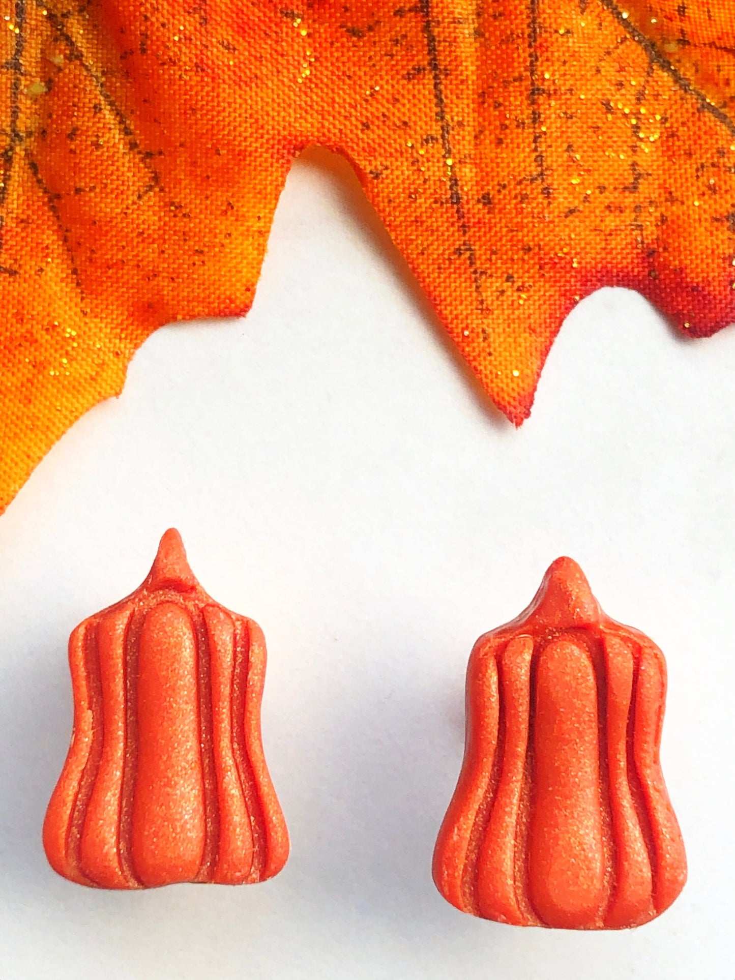 Earrings Pumpkin Stud Earrings