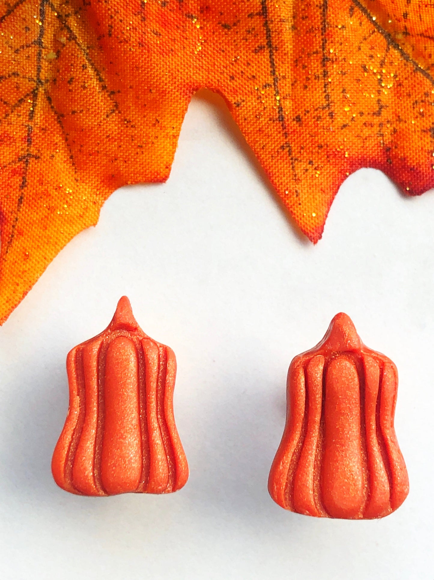 Earrings Pumpkin Stud Earrings