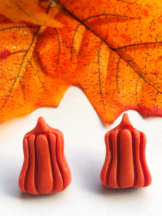 Earrings Pumpkin Stud Earrings