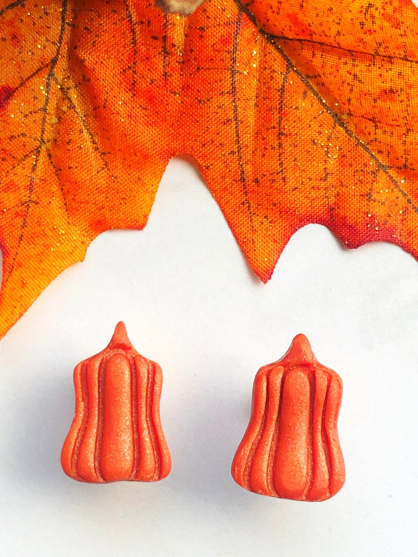 Earrings Pumpkin Stud Earrings