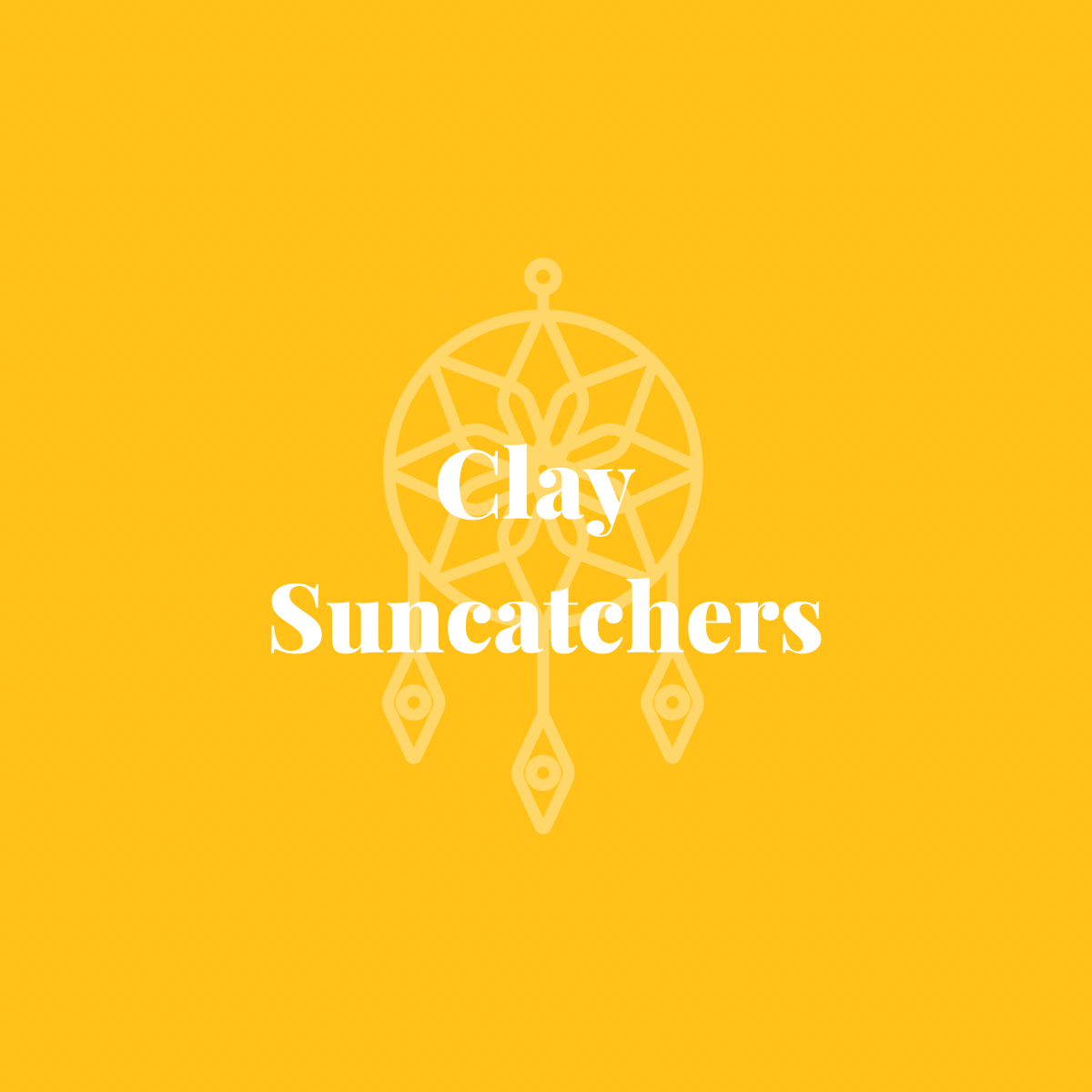 Clay Suncatchers