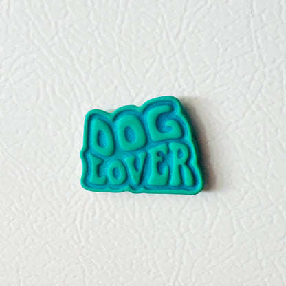 Dog Lover Magnet – Handmade Clay Fridge Magnet