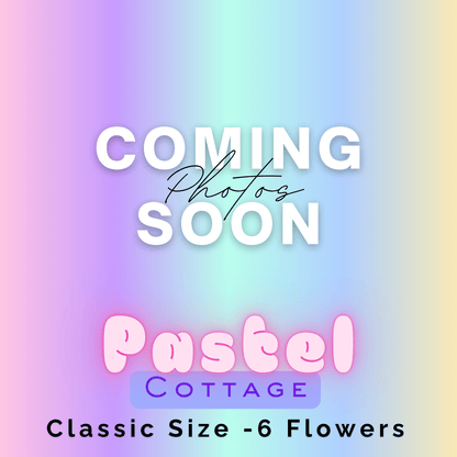Mini Beaded Flower Bouquet in Glass Vase | Emaloe's Thingys