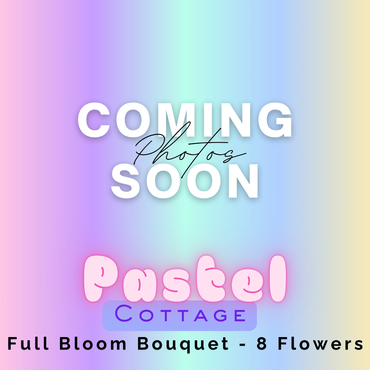 Mini Beaded Flower Bouquet in Glass Vase | Emaloe's Thingys