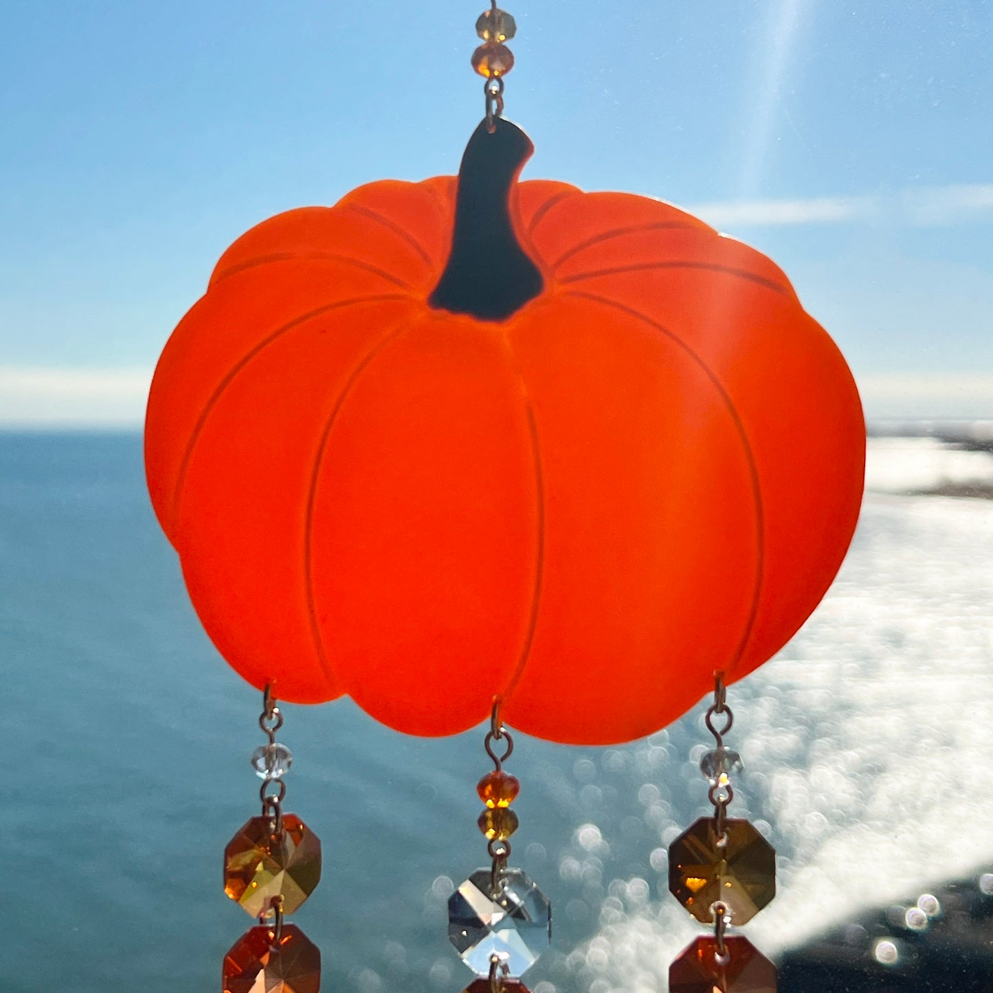 Pumpkin Suncatcher