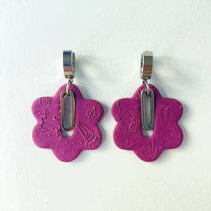 Purple Mystic Earrings