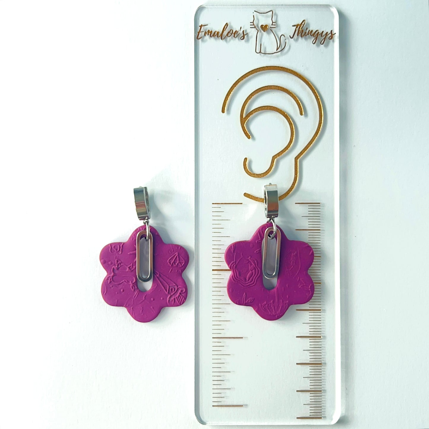 Purple Mystic Earrings